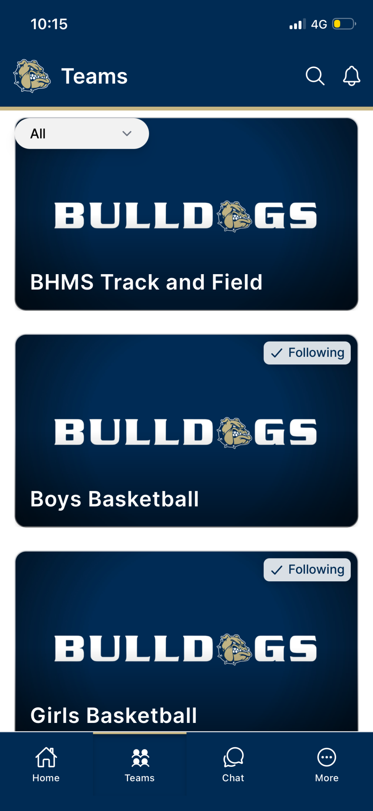 Decatur Bulldogs Athletics screenshot 2