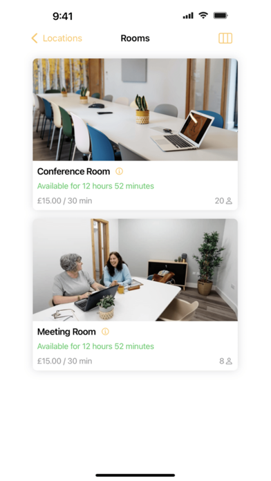 The Residence Coworking Screenshot