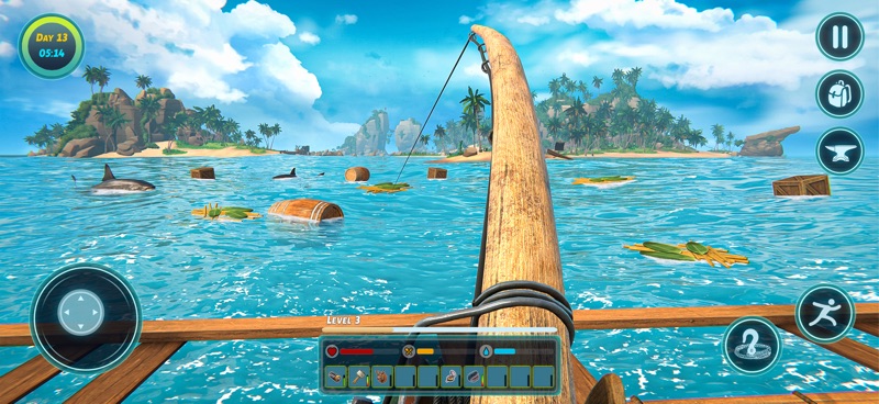 jangada Survival subaquático screenshot 3