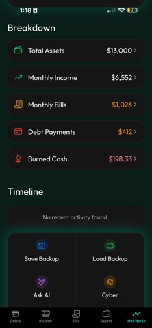 Debt Control Screenshot 1 of 6