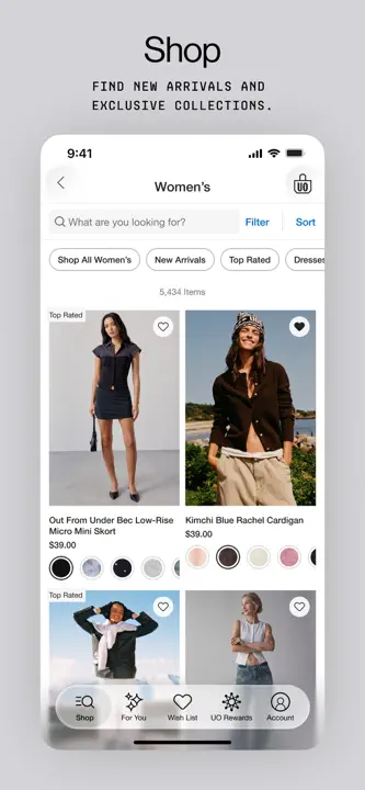 Urban Outfitters: Screenshot 1 von 4