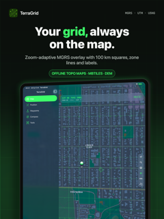 TerraGrid: MGRS Tactical GPS screenshot 12