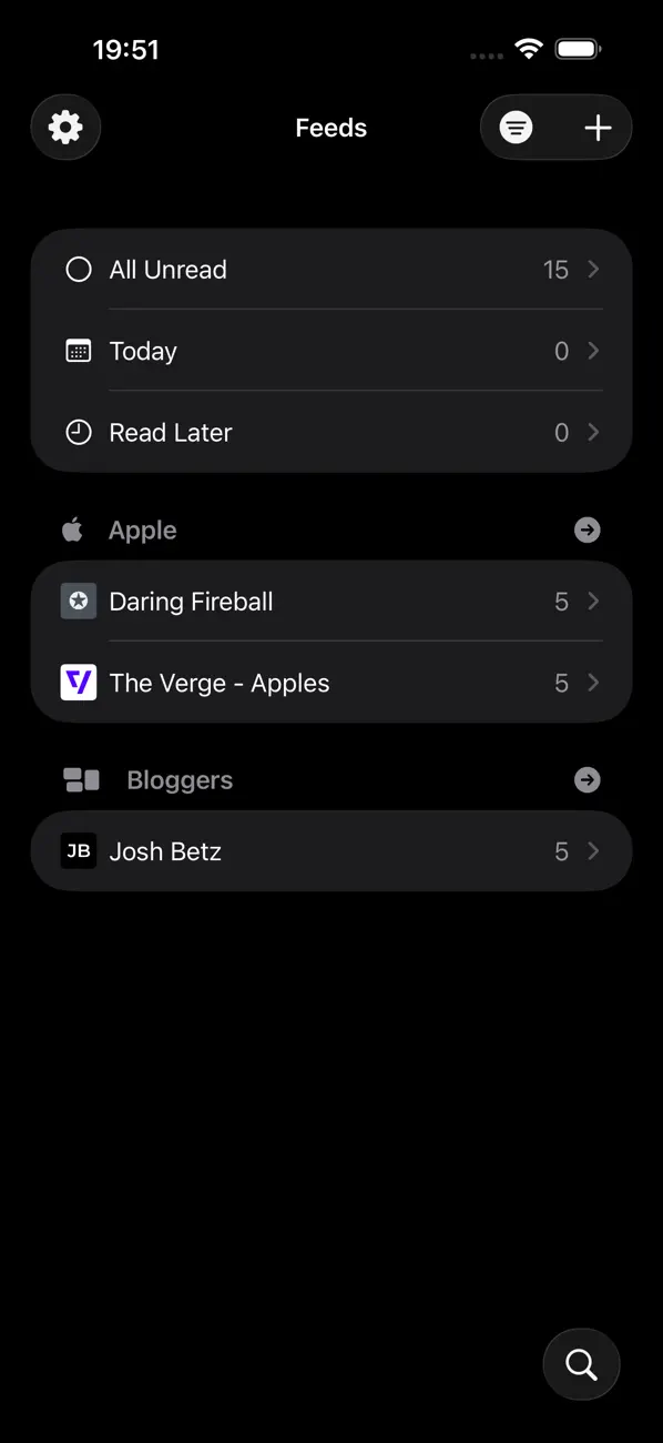 #1. Wire: RSS News Reader (iOS) Av: Josh Betz