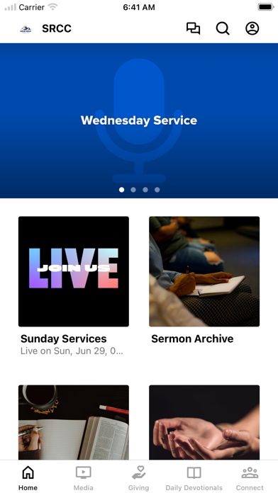 Solid Rock Christian Church iPhone screenshot 1 - Education app