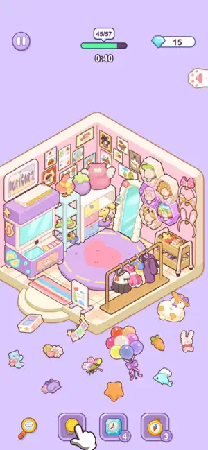 梦想小屋 - 房间布置 贴纸游戏 screenshot 3