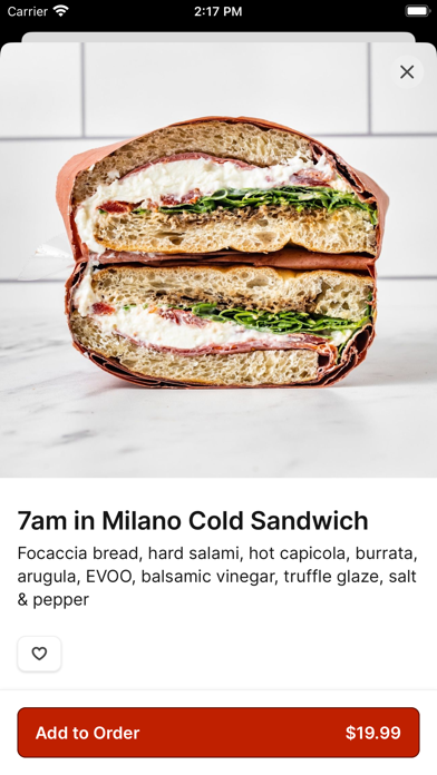 Jholano’s Deli iPhone screenshot 4 - Food & Drink app