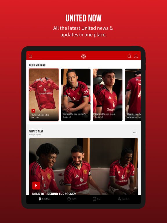 Screenshot #6 pour Manchester United Official App