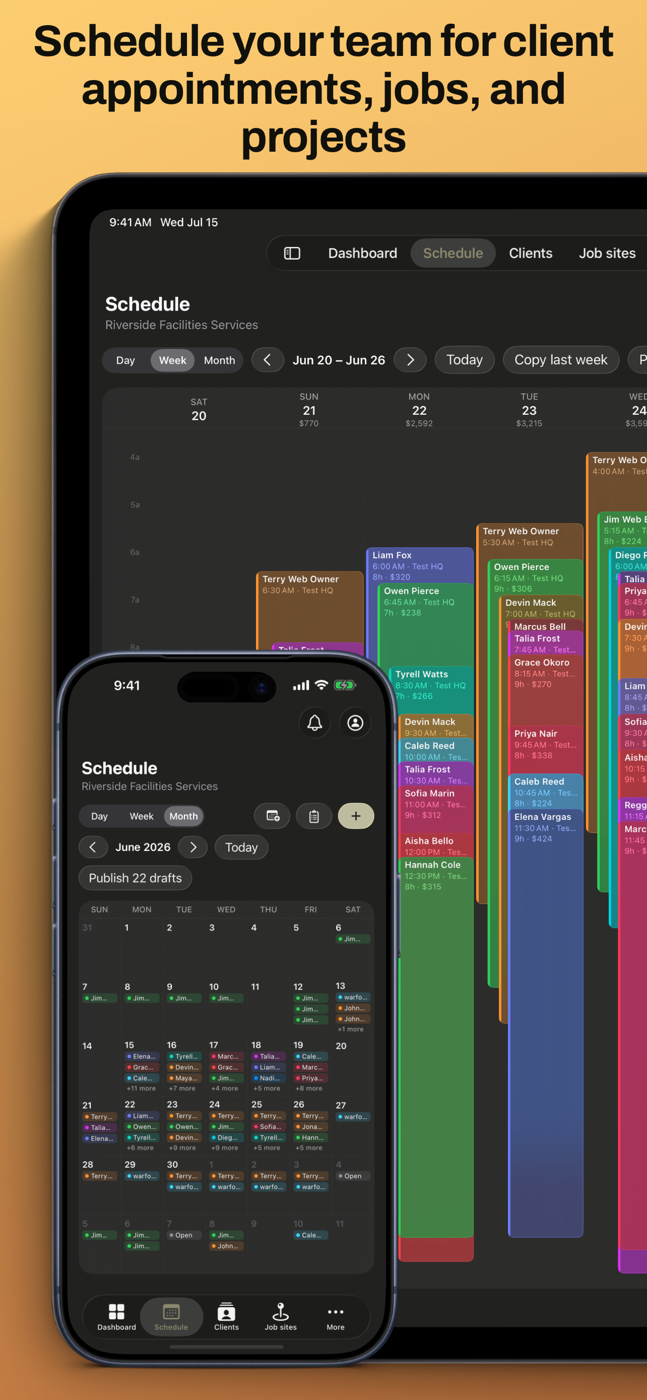 CRMb: CRM & Project Scheduler screenshot 2