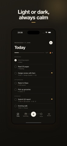 Tempo: Calm To-Do & Focus screenshot