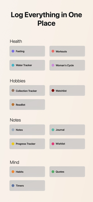 DayKit: Personal Logbook Screenshot 2 of 8