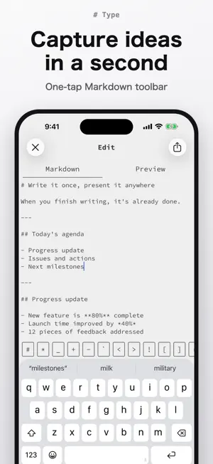 # Type - Markdown Editor screenshot 2