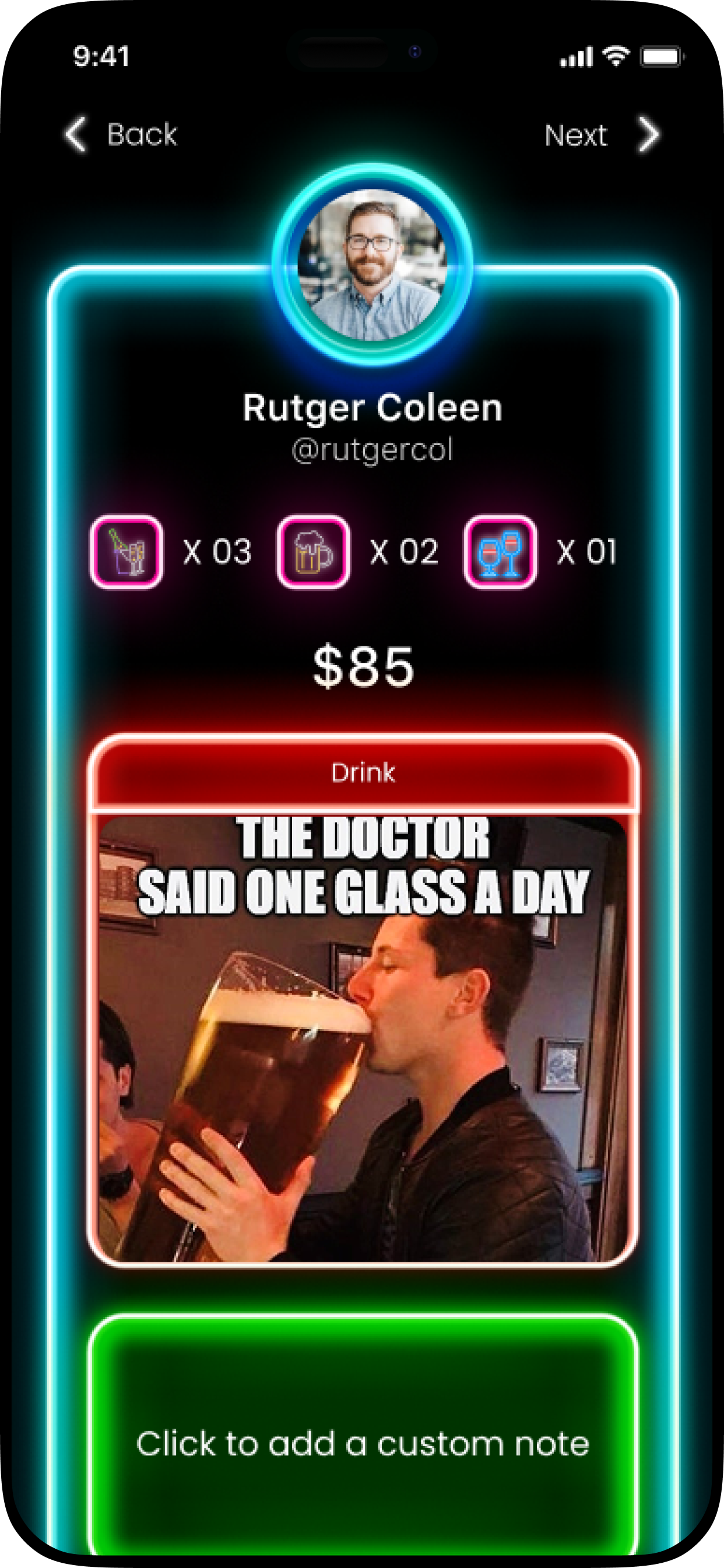 Bar Cash