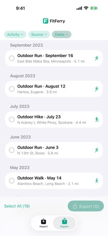 FitFerry Screenshot 5 of 5
