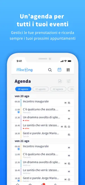 Meeting Rimini iPhone screenshot 5