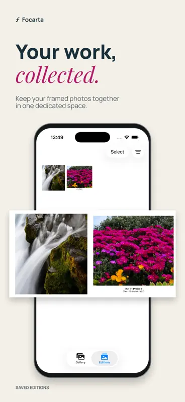 Focarta: EXIF Photo Frames screenshot 2 of 5