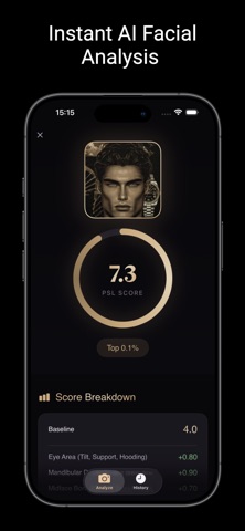 PSLScore - Face Analysis AI Screenshot 1 of 4