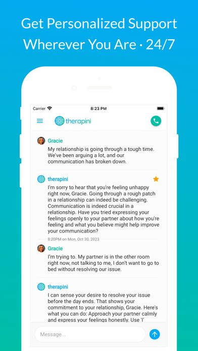 therapini - affordable therapy Screenshot
