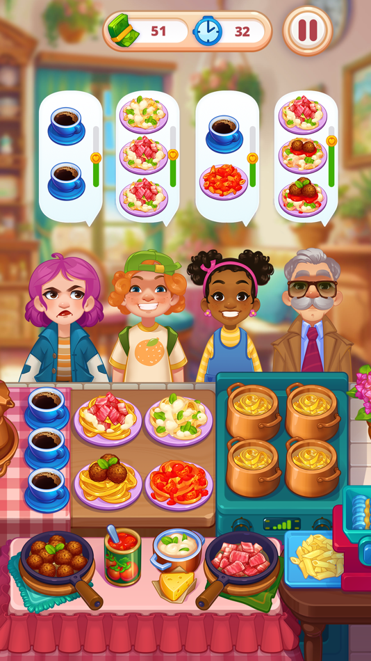 #7. We Are Cooking (iOS) 由: Matryoshka Games (CY) LTD