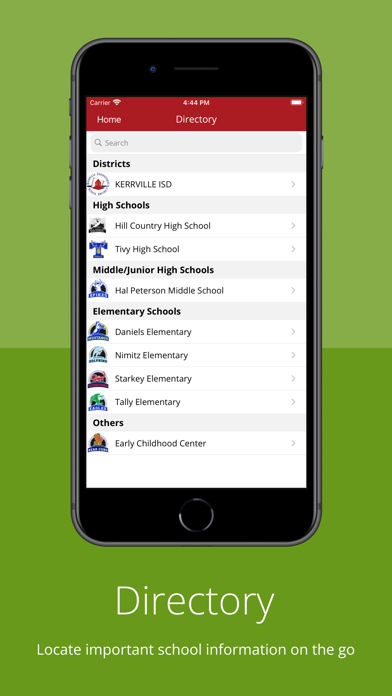 Kerrville ISD Screenshot