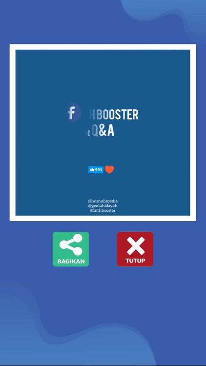 QRActive Faith Booster