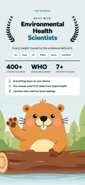 EVE: Air Quality & Sleep screenshot 2