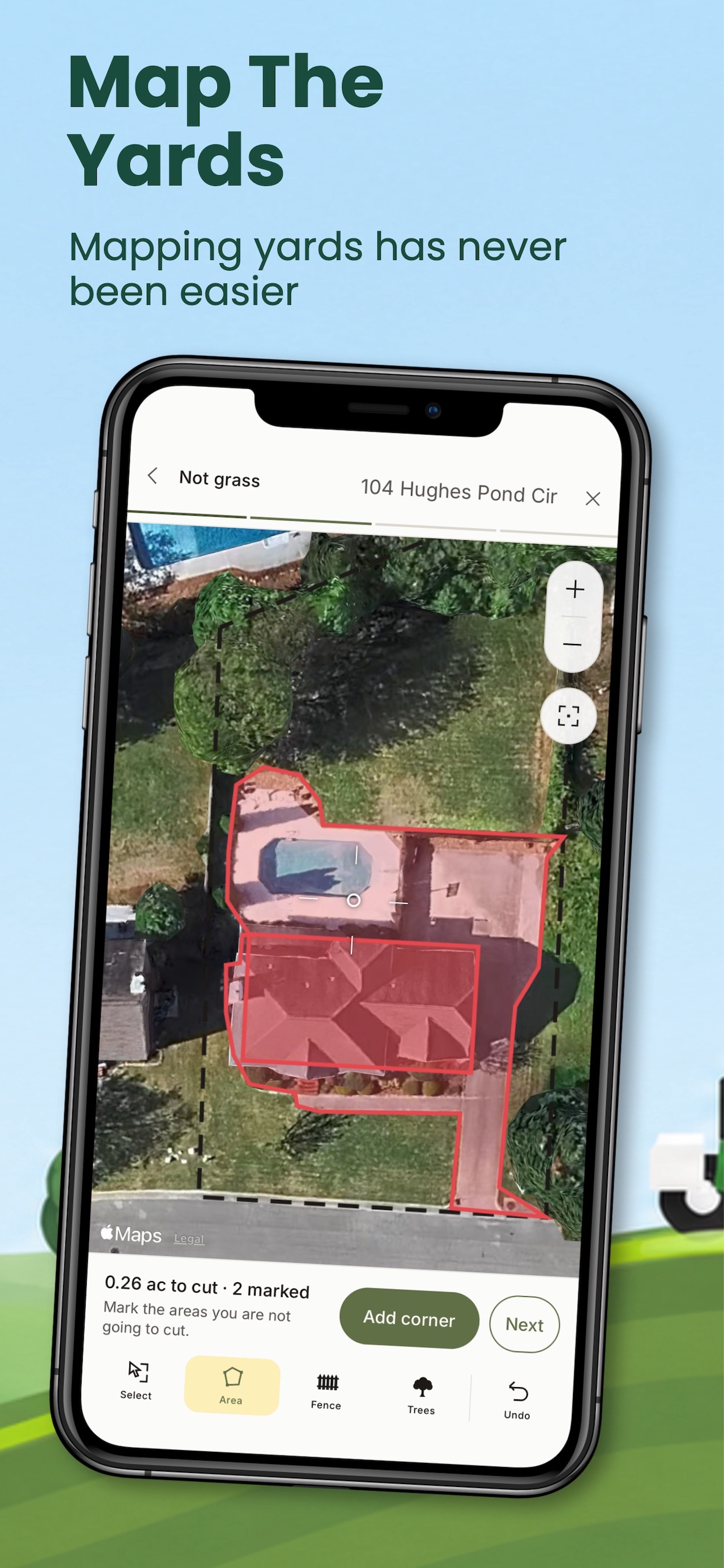 Screenshot 2 of Mow Mapper