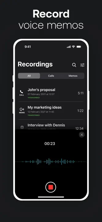 TapeACall : capture d’écran 3 sur 6