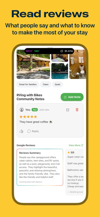 RVing with Bikes screenshot 4