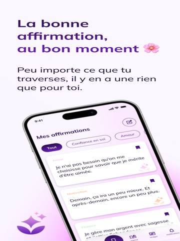 Evolya - confiance & guérison iPad screenshot 1