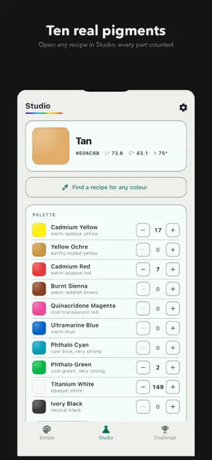 Hueka: Color Mixing Lab screenshot 3