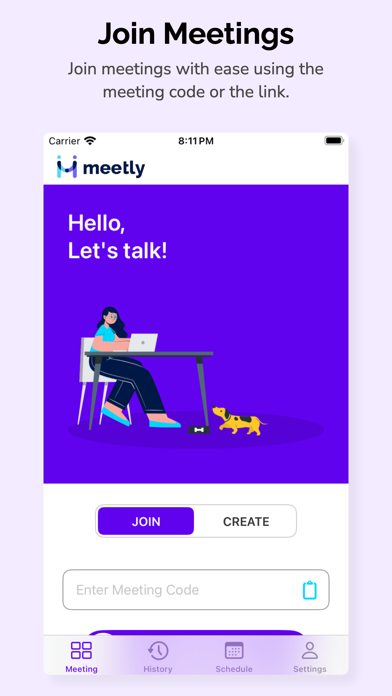 Meetly - Video Meetings Screenshot