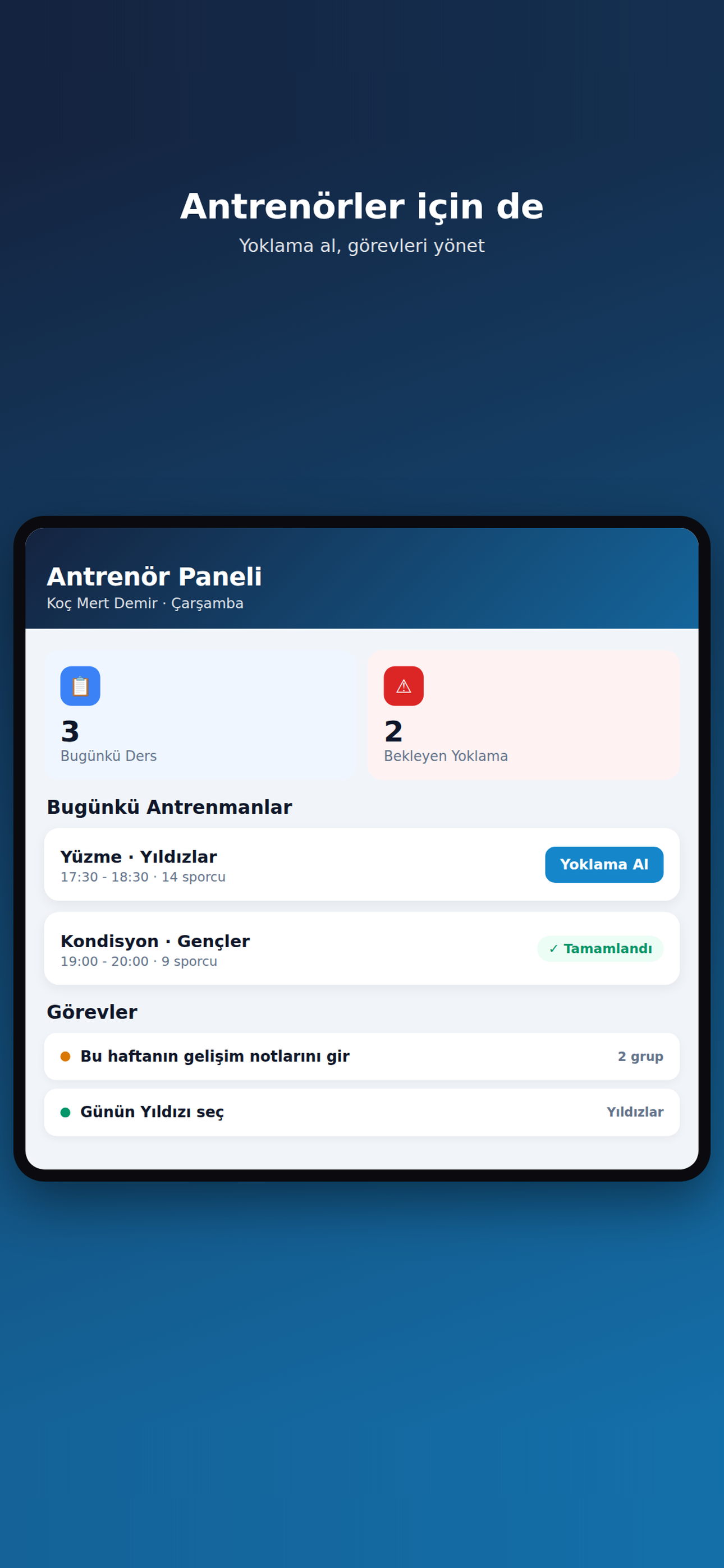 GOSEM Spor Kulübü Uygulaması screenshot 6