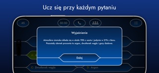 Milionerzy iPhone screenshot