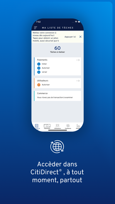 Screenshot #1 pour CitiDirect