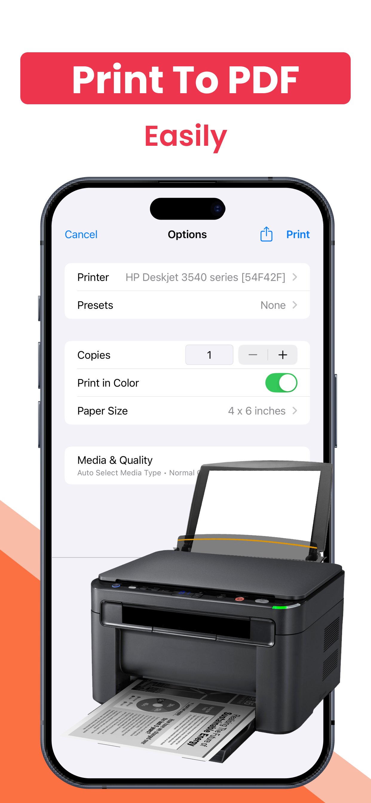 Image To PDF Converter - Edit screenshot 3