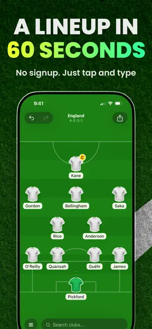 Squadra — Lineup Builder screenshot 2
