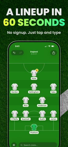 Squadra — Lineup Builder Screenshot 2 of 7