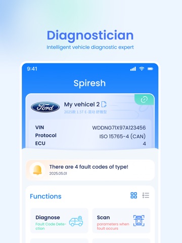 Autmet | OBD2 Scanner iPad screenshot