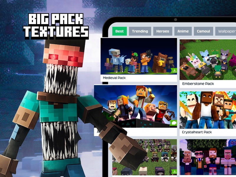 Horror Mob Packs PE screenshot 11