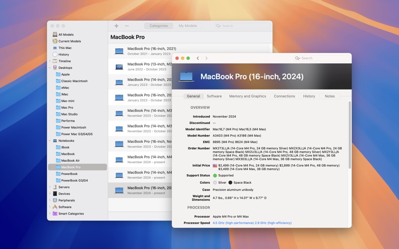 Screenshot #1 pour Mactracker