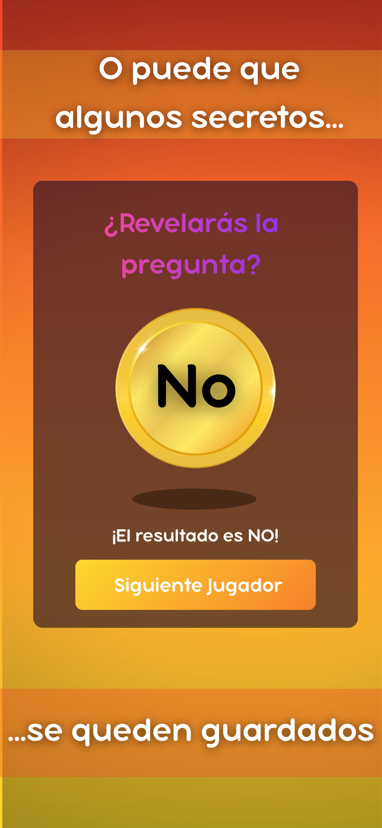 ¿Lo Digo? – Juego Paranoia