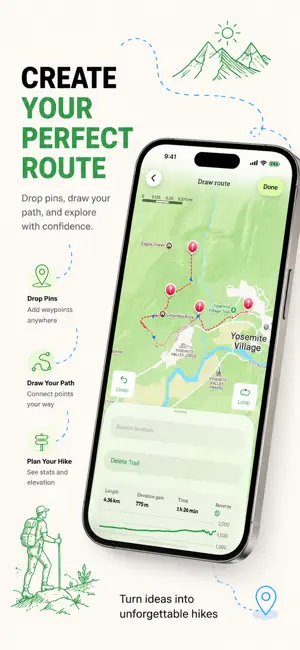 Lost Trail - social hiking screenshot 3