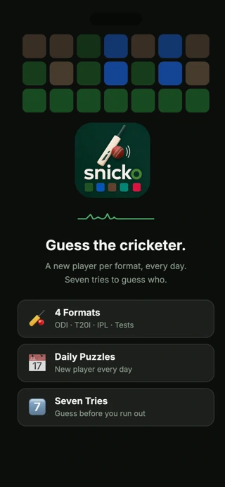 Snicko App Store search result