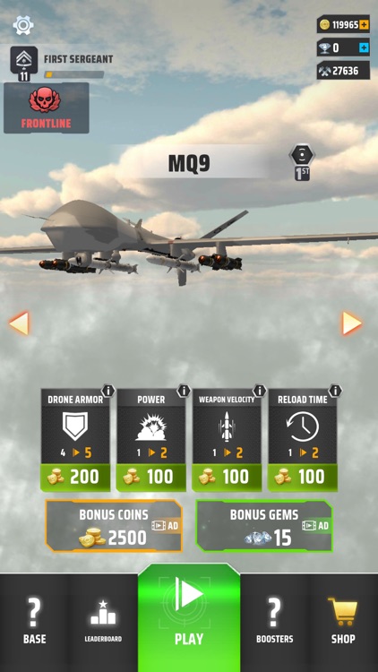 Drone Strike Military War 3D screenshot-4