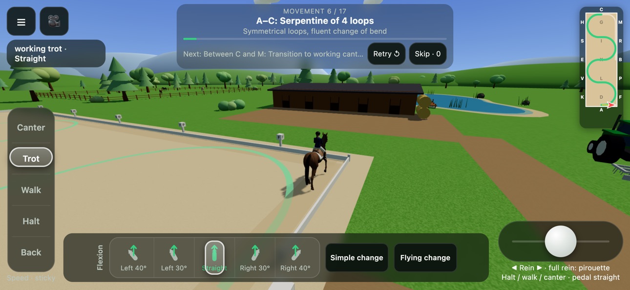 Screenshot 2 of Barn Dressage: Horse Riding