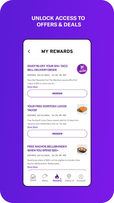 Taco Bell Fast Food & Delivery Screenshot