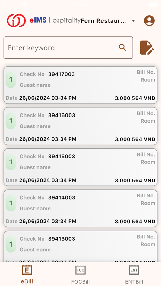 #2. E-Bill 3.0 (iOS) 由: NGUYEN THI PHUONG