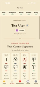 My BaZi Astrology screenshot
