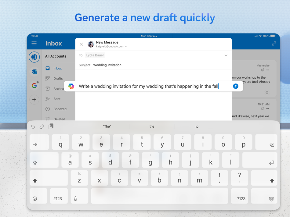 #4. Microsoft Outlook (iOS) 由: Microsoft Corporation