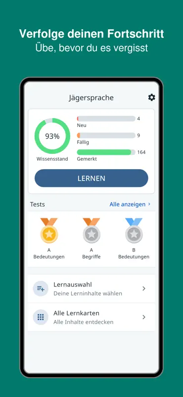 Jägersprache Trainer screenshot 2 of 7